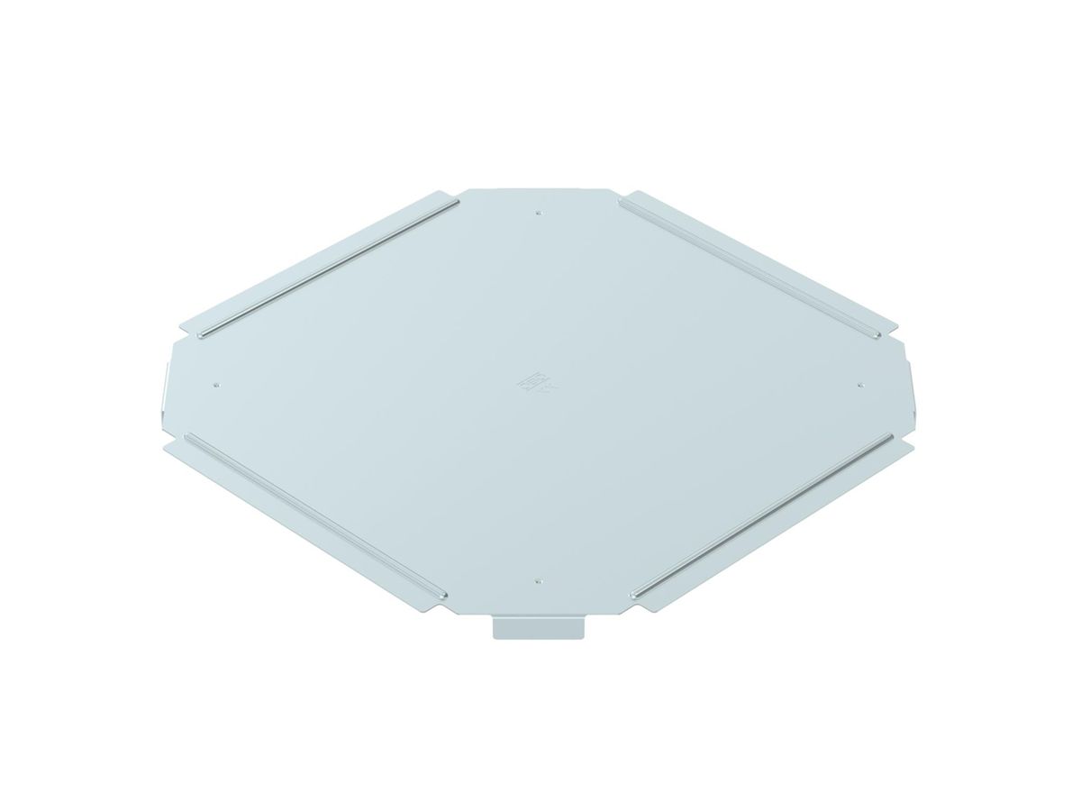Deckel BET RKD zu Kreuzstück 200mm Stahl bandverzinkt Zink-Aluminium