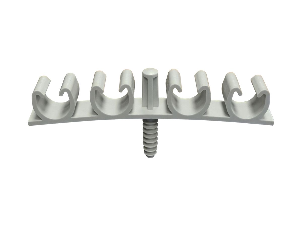 Befestigungsschelle FIX-RING MULTI Kunststoff 4×Ø26mm gu 20 Stück