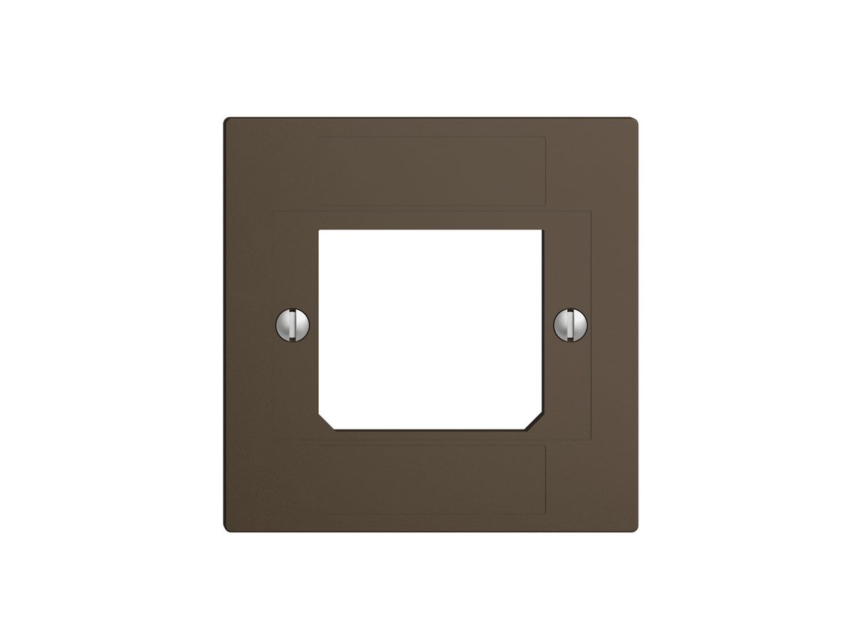 Frontplatte ITplus ADSL EDIZIOdue coffee 3×RJ/1×T+T