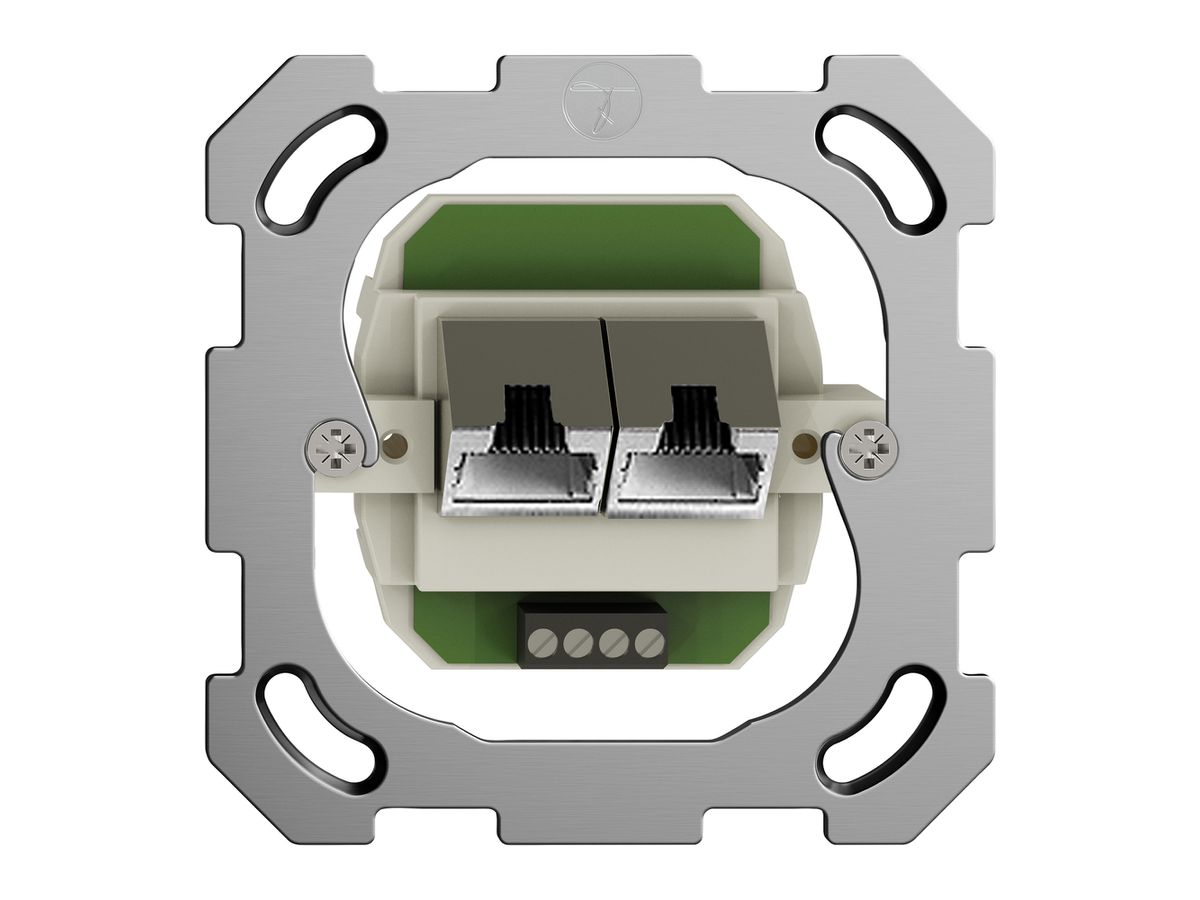 UP-Dose 2×RJ45/s 4P getr. FH ITplus