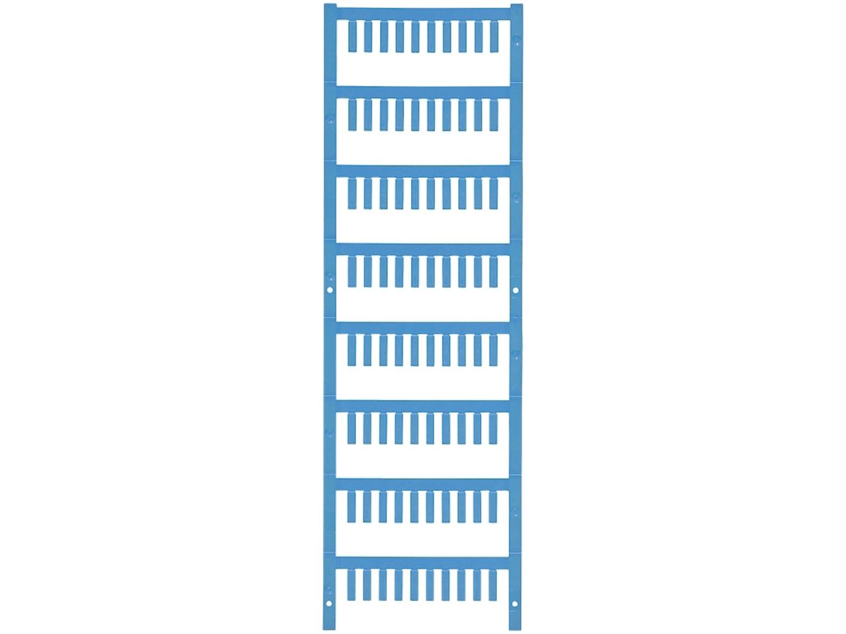 Leitermarkierer Weidmüller MultiCard SF für Ø2.2…2.9mm 12×3.6mm PA66 blau