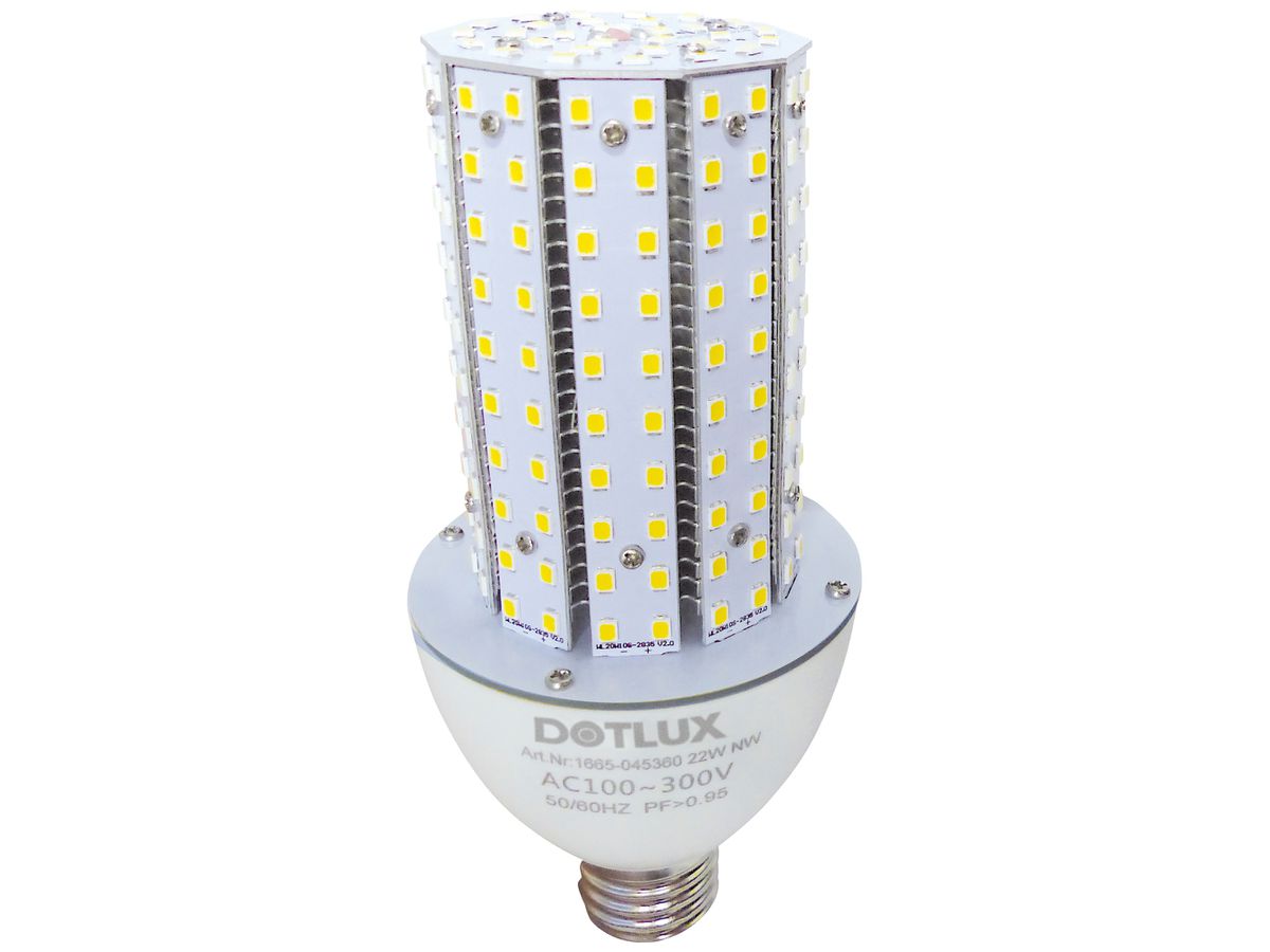 LED-Lampe DOTLUX RETROFITprotect, E27 18W 2700lm 3000K