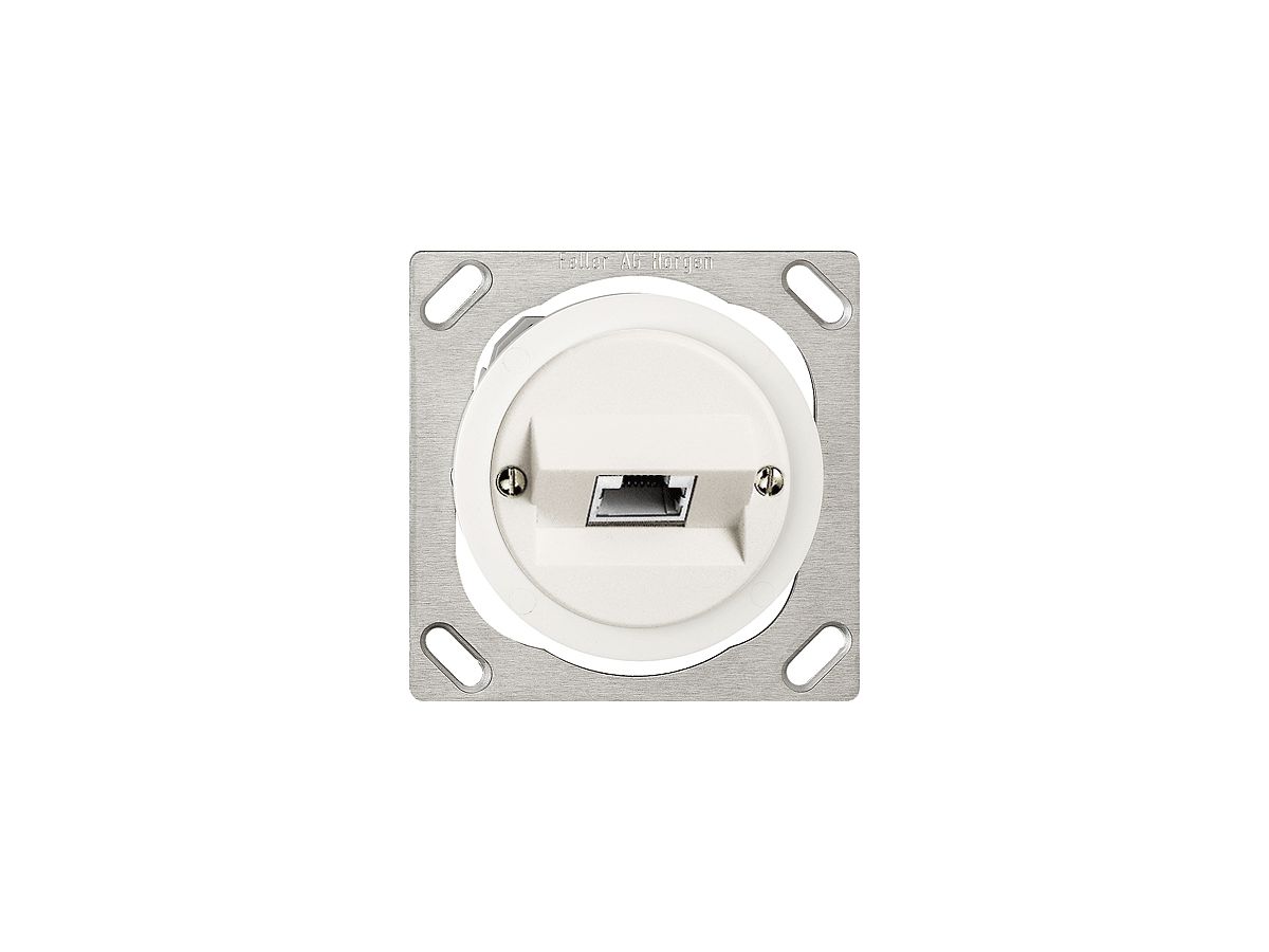 EB-Anschlussdose JK 43 1RJ45 weiss