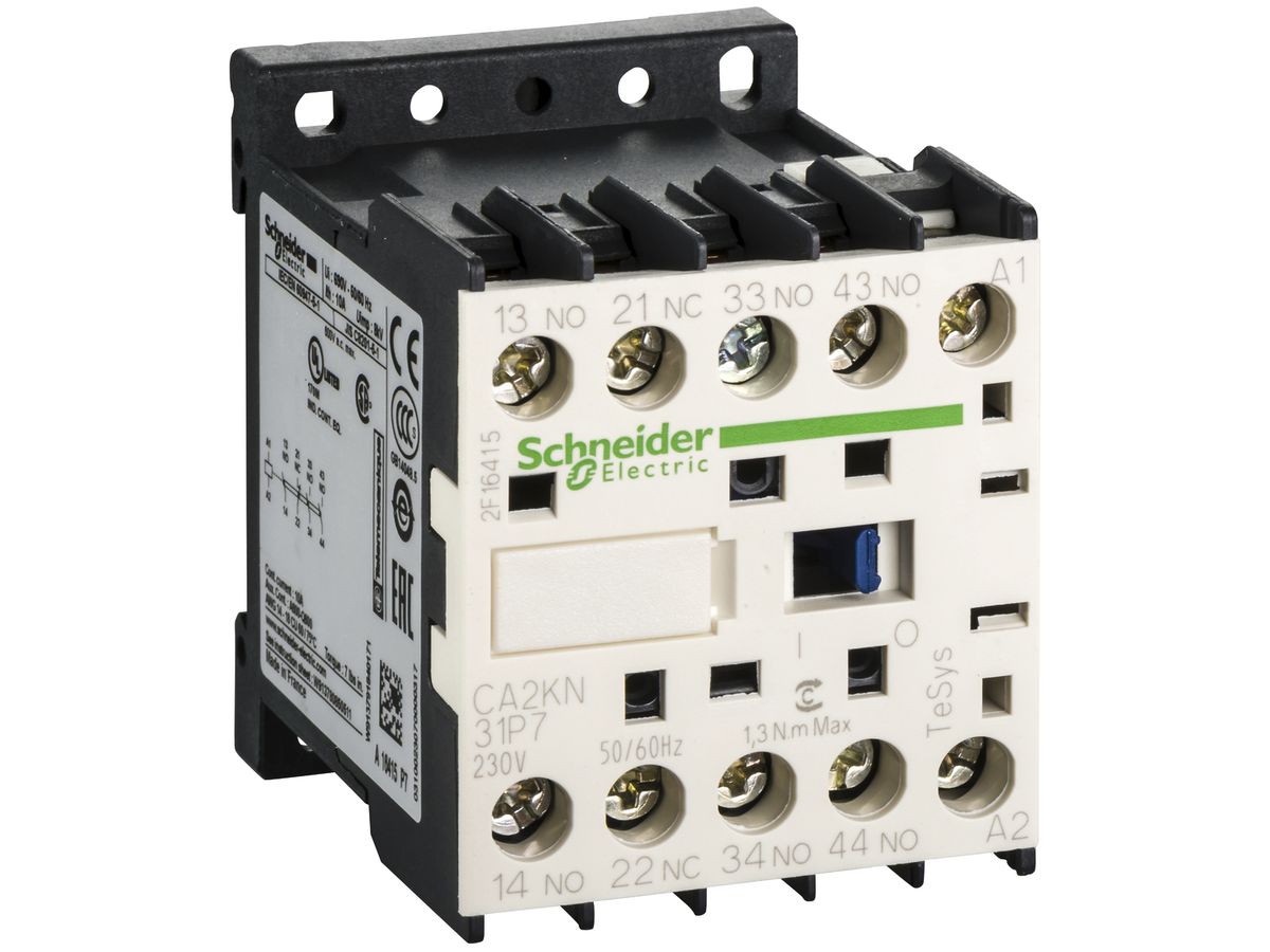 Hilfsschütz Schneider Electric CA2 230VAC 3S+1Ö
