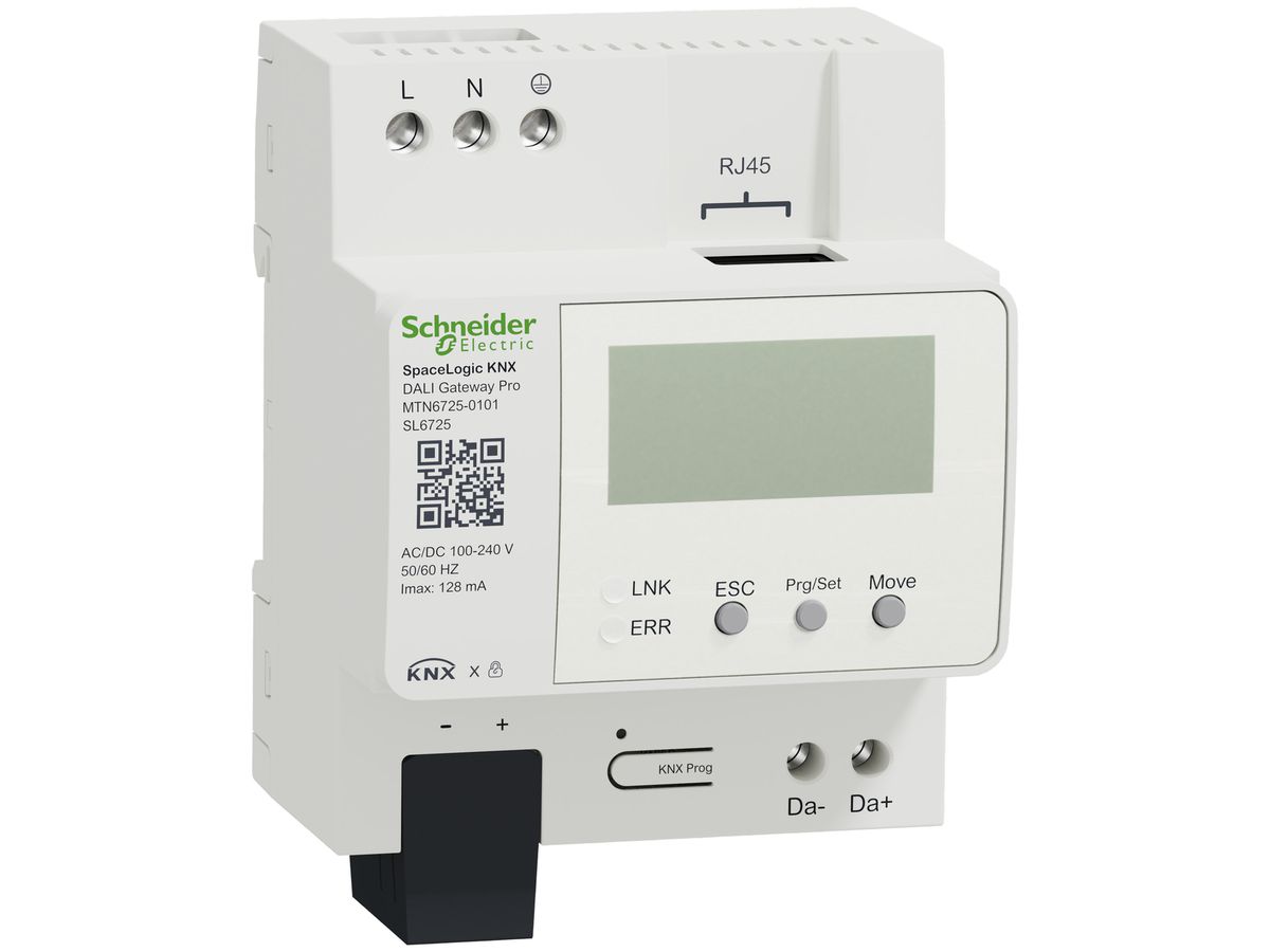 REG-KNX-DALI Gateway Schneider Electric SpaceLogic