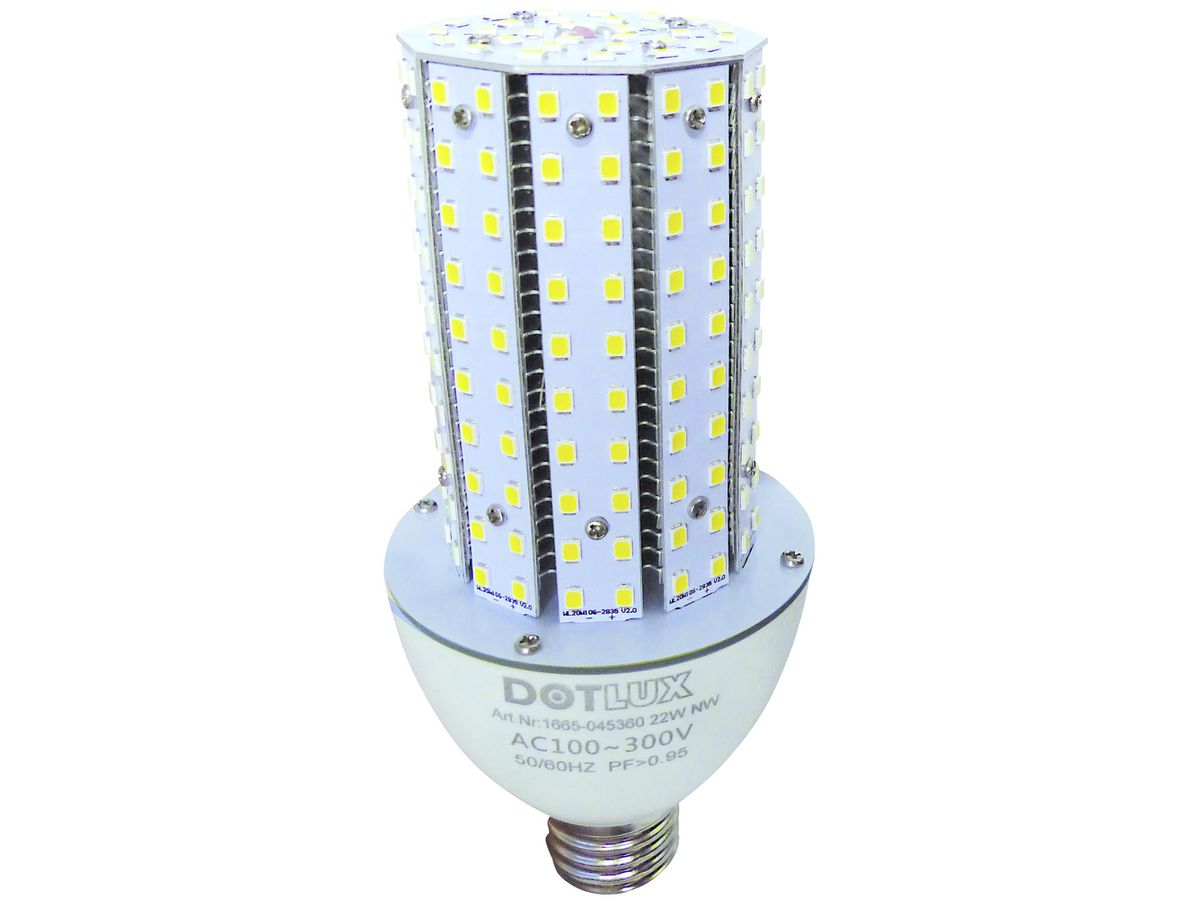 LED-Lampe DOTLUX RETROFITnano, E27 18W 2880lm 4500K