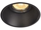 EB-Downlight SLV HORN-O, GU10 50W IP20 mattschwarz