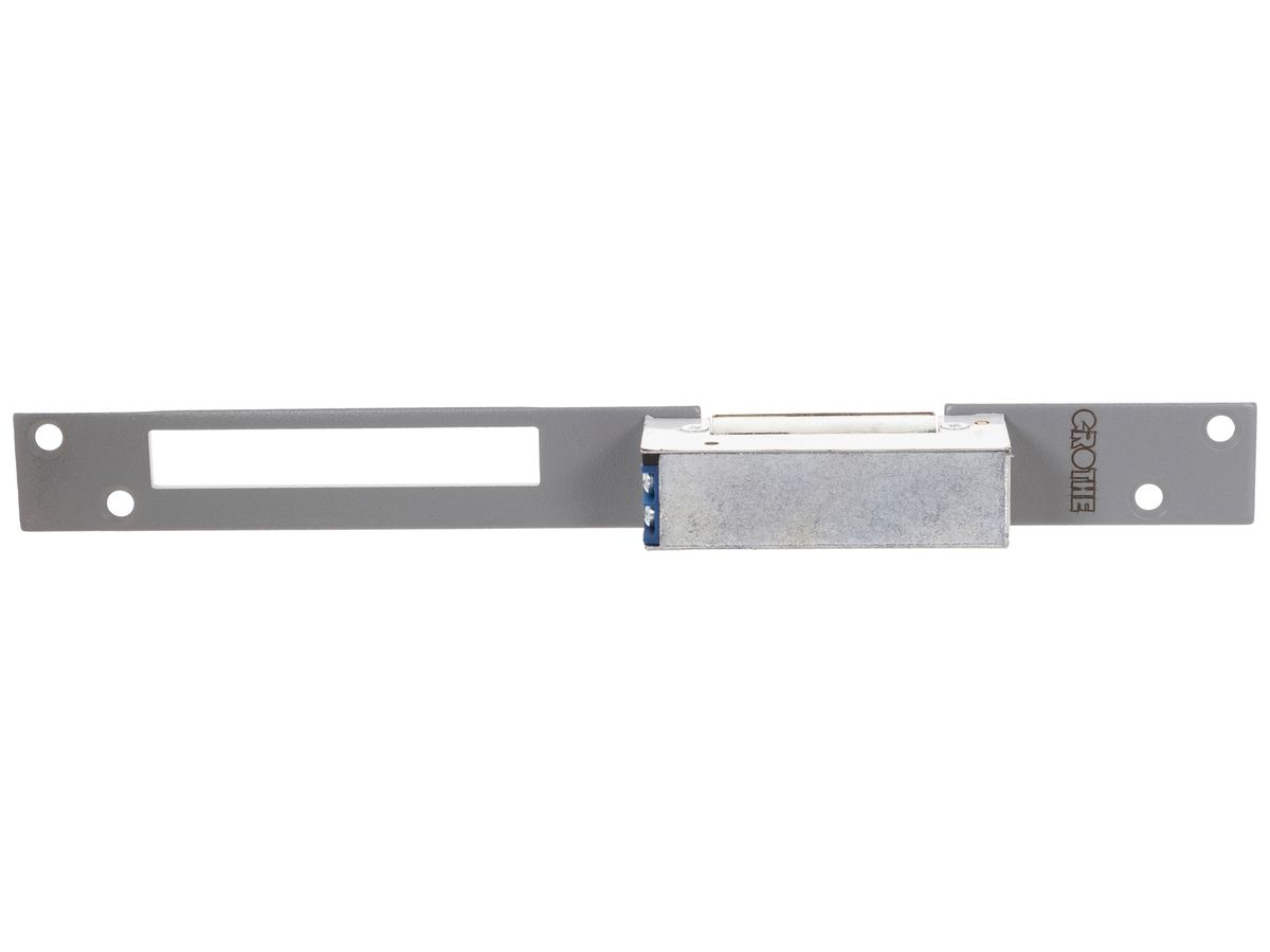 Türöffner Grothe TO 2053 Standardfalle links 10…24V 250×25×3mm Silber