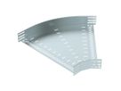 Bogen BET RB 45° 85×600mm Stahl bandverzinkt