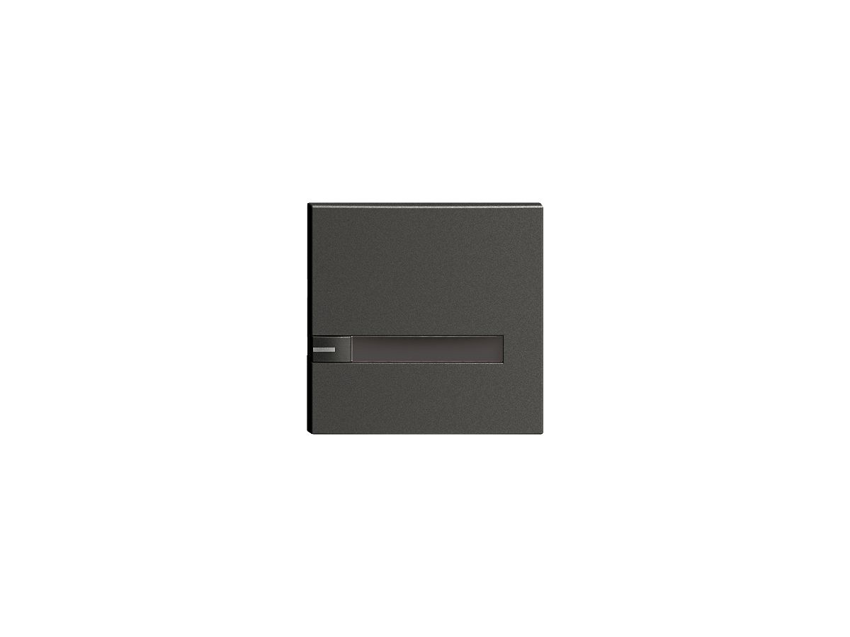 Taste 1/1 KNX/UNI-Taster mit LED & Papiereinlage EDIZIOdue Bedienung 1×schwarz