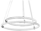 LED-Pendelleuchte LEDVANCE Decor Aura 21W 2400lm 830 Ø498 transparent