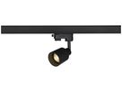 Strahler SLV PURI TRACK GU10 50W 3-Phasen-Adapter Ø64mm schwarz