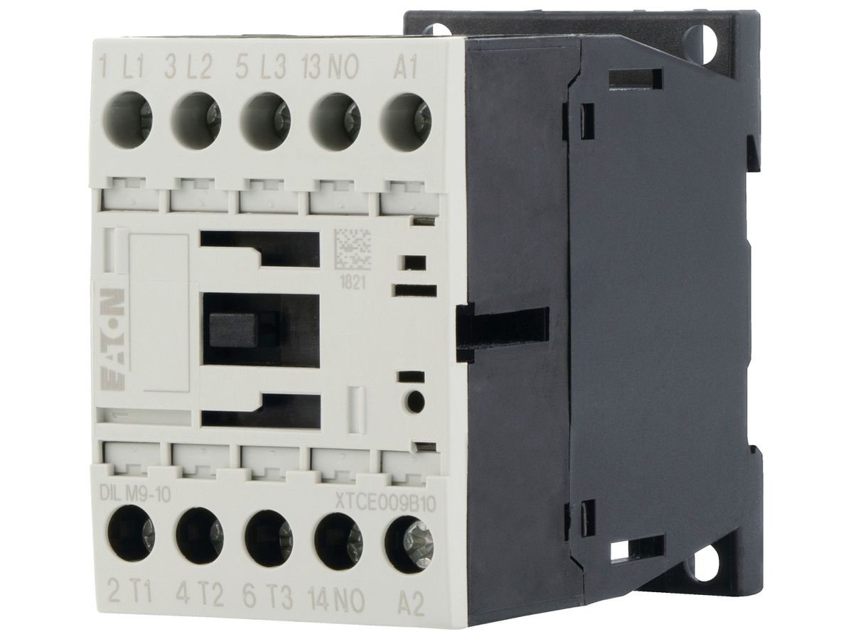 Leistungsschütz Eaton DILM9-10 110V DC 3NO 22A 9A 4kW 2.5kW 24…690V