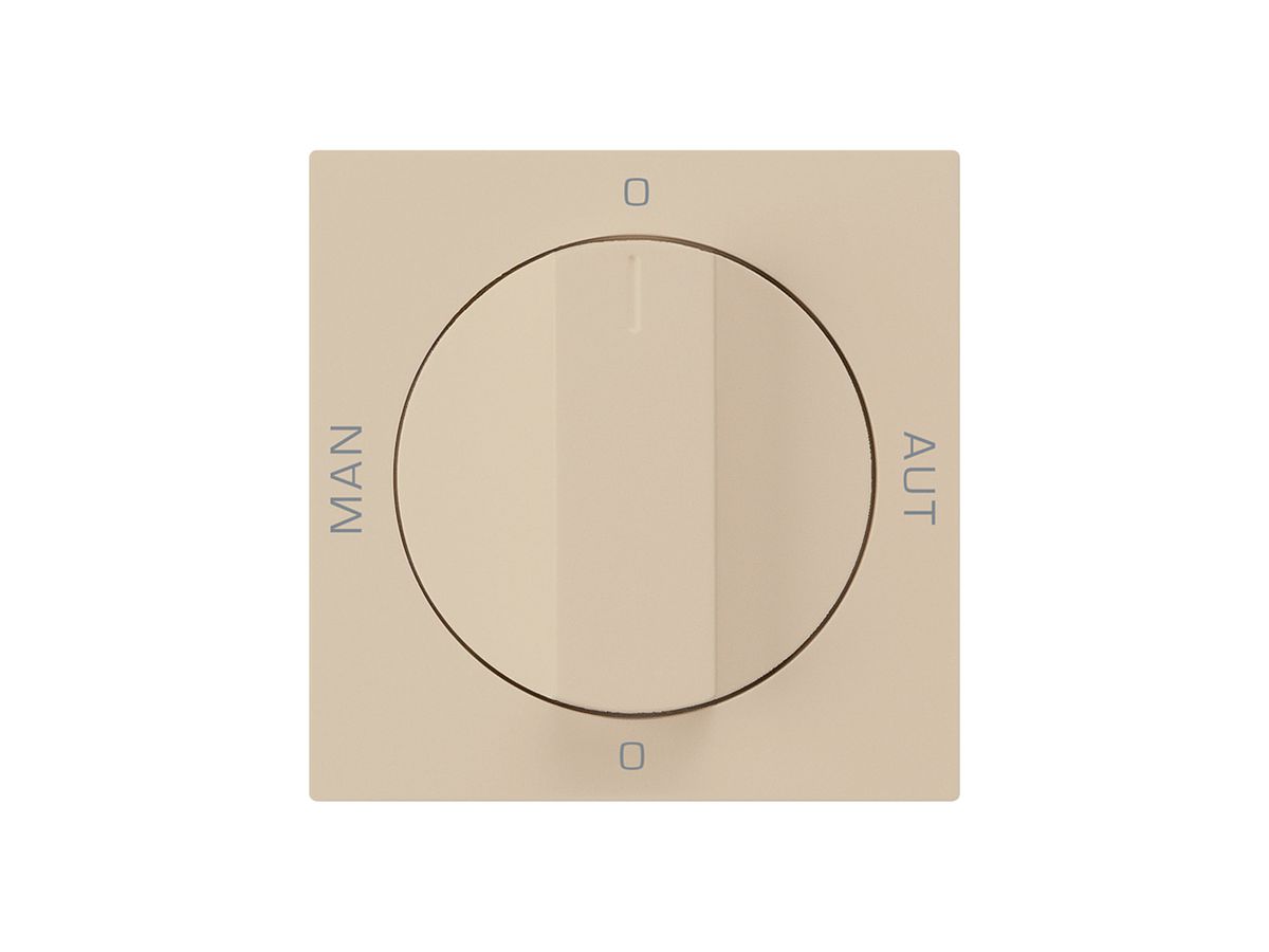Einsatz zu Drehschalter 0-Man-0-Aut. beige kallysto 2/1P mit Drehgriff