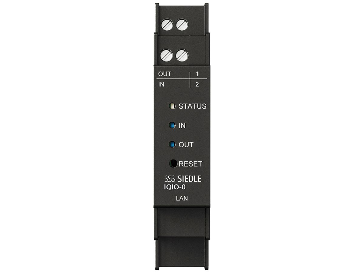 REG-Schaltaktor IQ 1×Ausgang 2A 60W 0…30V 1×DI IP20 1TE