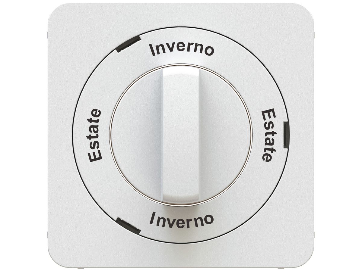 Frontplatte MH priamos Estate-Inverno-Estate-Inv. für Dreh-/Schlüsselschalter ws