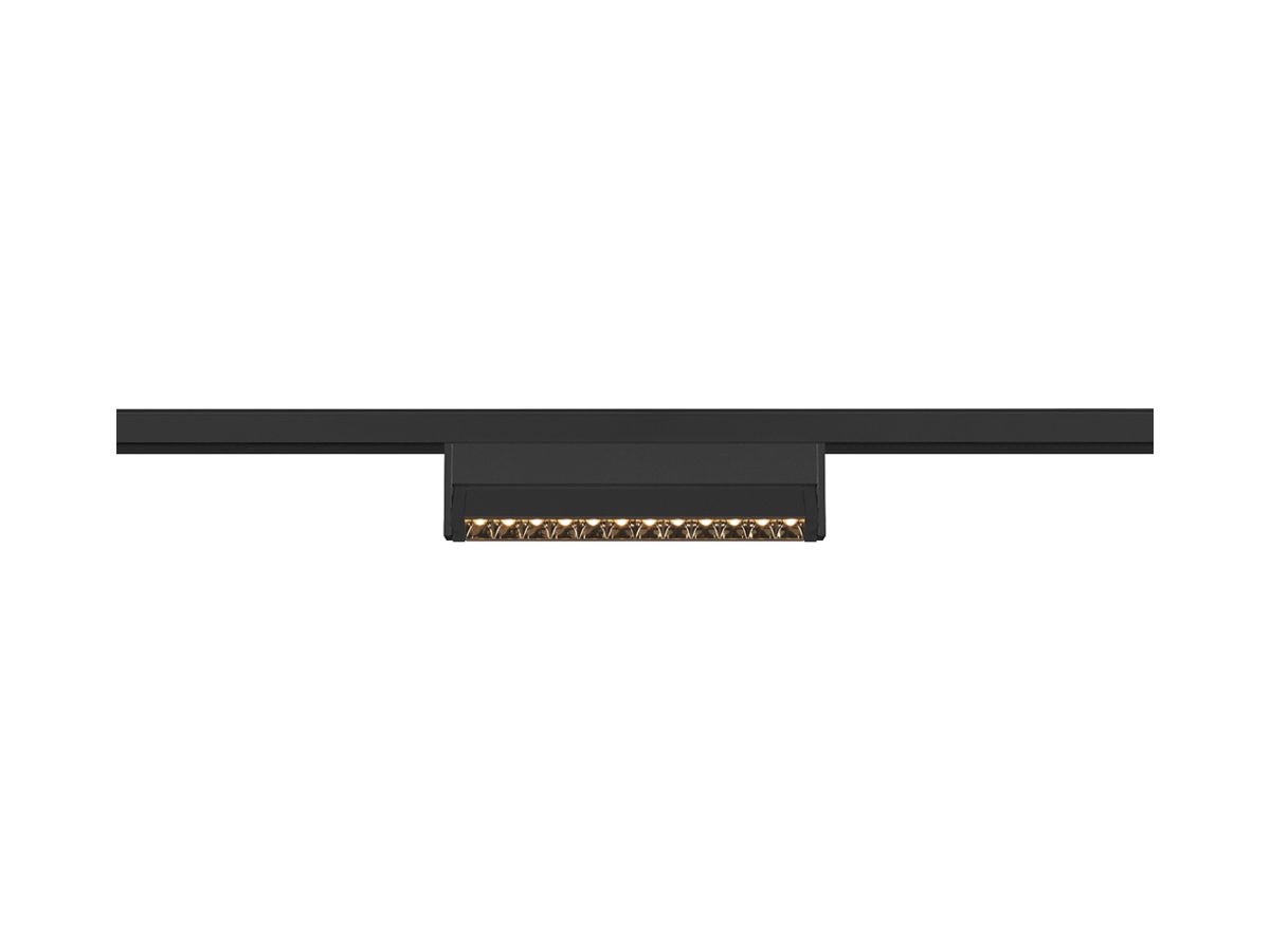 LED-Spot SLV IN-LINE 22 48V TRACK MOVE 7.3W 580lm 927 35° DALI 240×22mm schwarz