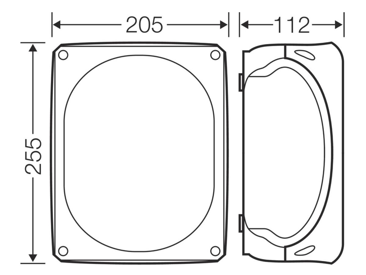 AP-Abzweigdose Hensel DK 2525 Klemme 5×25mm², grau