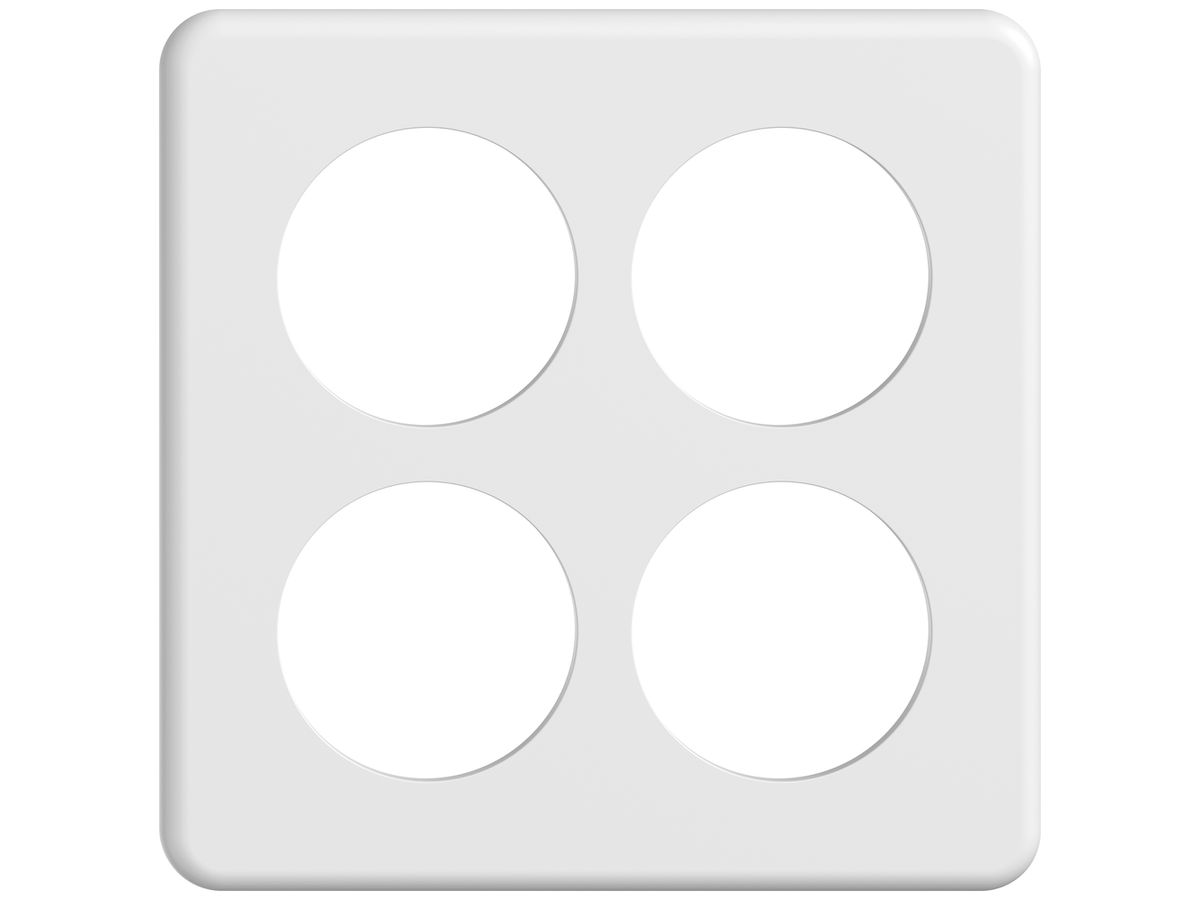 UP-Kopfzeile STANDARDdue SNAPFIX® 2×2 150×150mm ws