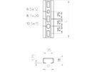 Profilschiene Bettermann 150×35×18mm bandverzinkt