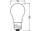 LED-Lampe LEDVANCE CLASSIC P E27 3.4W 470lm 827 mattiert Ø45×84mm