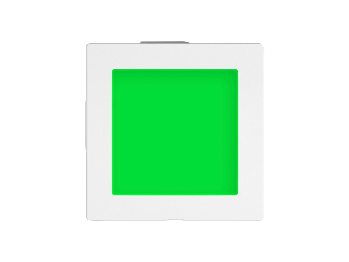 LED-Leuchte EDIZIO.liv SNAPFIX® LED-grün 230V ws