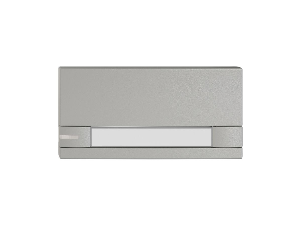 Taste 1/2 EDIZIO.liv KNX&UNI m.SNAPFIX® m.LED m.Papiereinlage 2-Tastenb.hgu