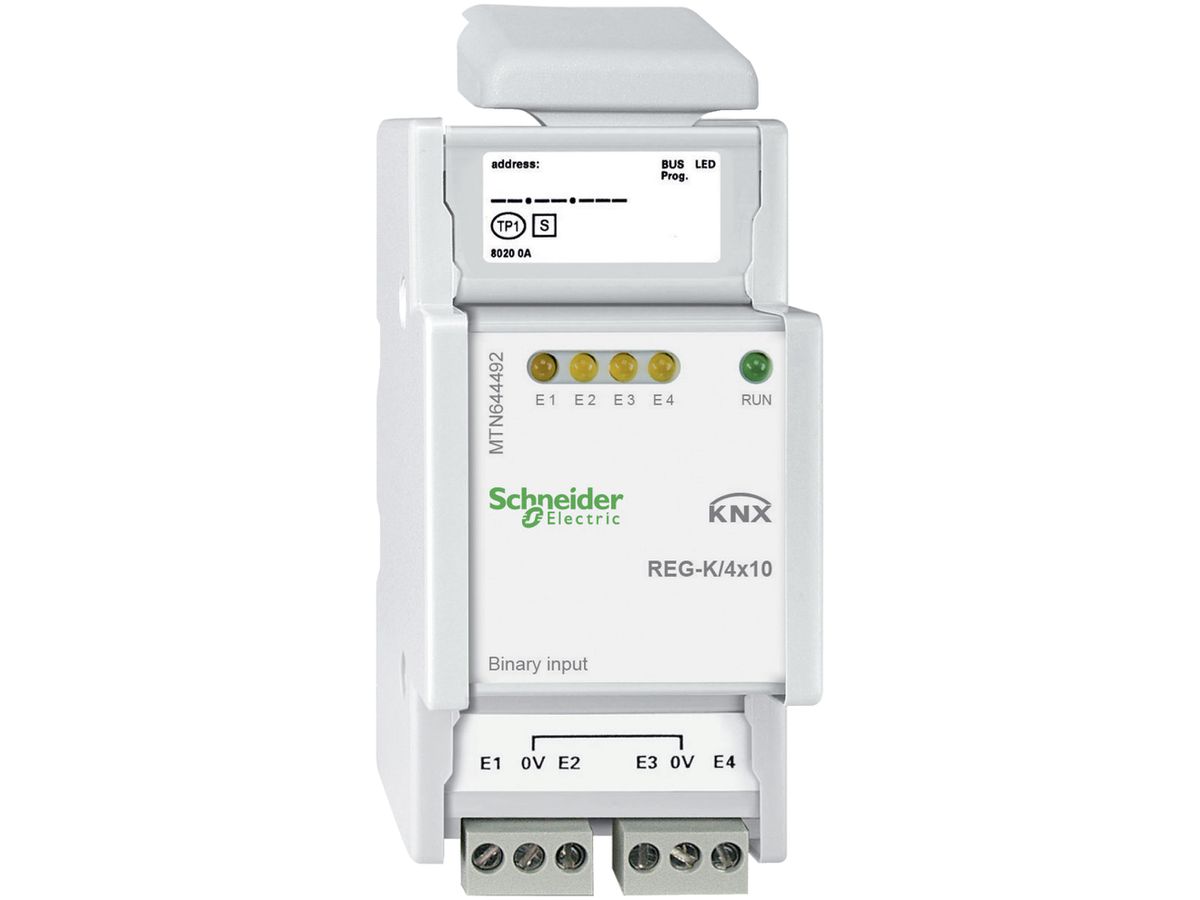 REG-Binäreingang KNX Schneider Electric 4×10V MTN644492