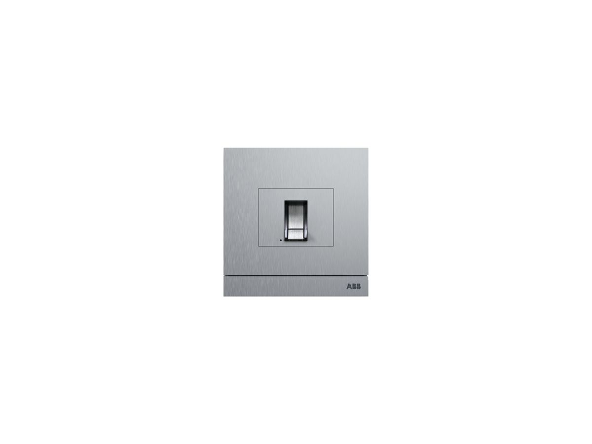 Aussenstation ABB-Welcome mit Fingerprint-Modul, edelstahl