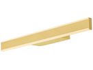 LED-Wandleuchte SLV ONE LINEAR 50 14W 900lm 927/930 IP44 DIM 525mm Messing