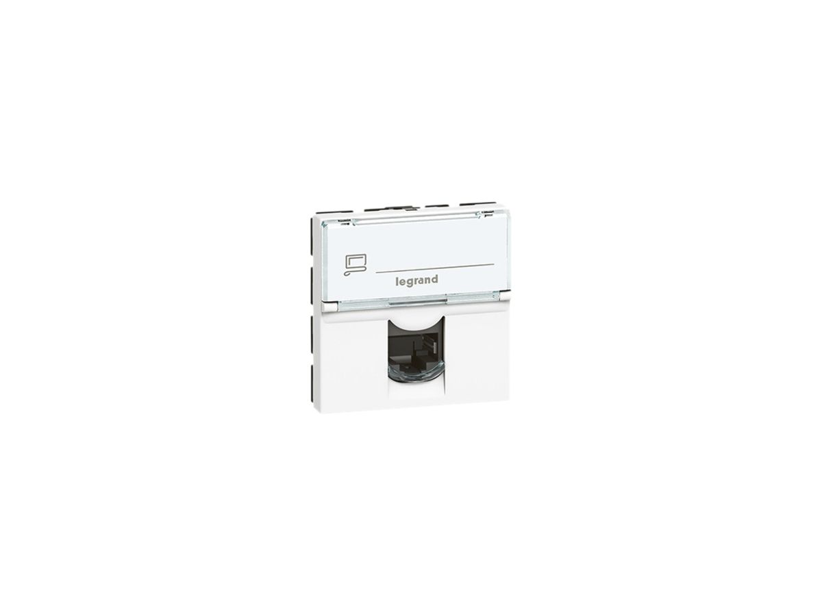 EB-Dose MOS FTP 1×RJ45 weiss Kat.5e 2 Module