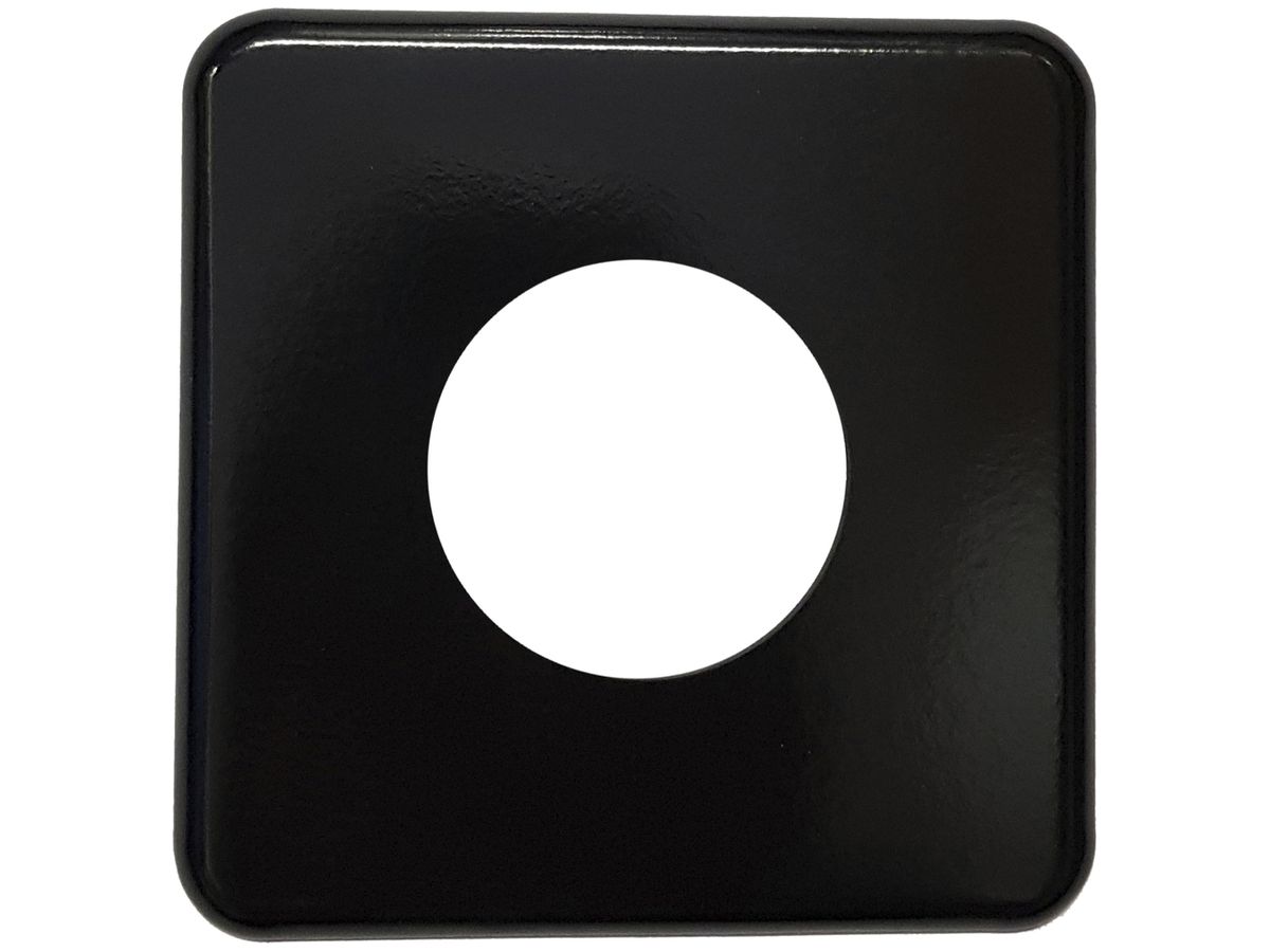Abdeckplatte II 45mm schwarz