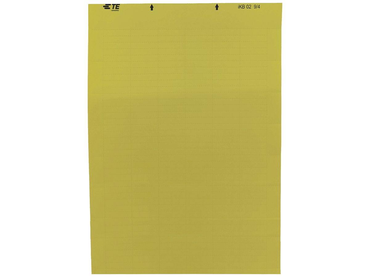 Beschriftungsetiketten IKB 03 ws/gb, Bogen à 120 Etiketten