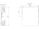 Stromversorgung Siemens SITOP, IN: 120…230VAC (120…240VDC), OUT: 24VDC/1.3A