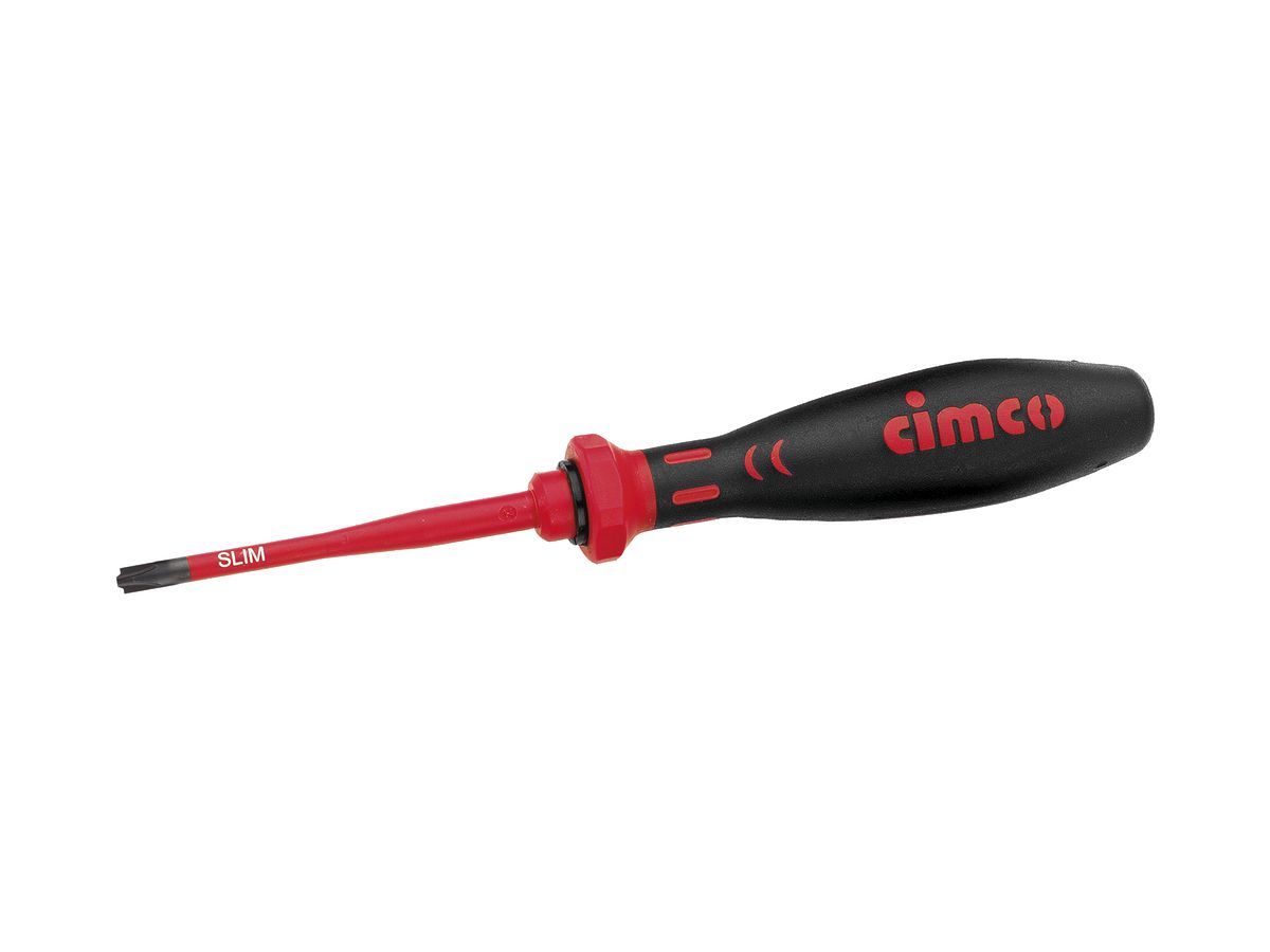 Kreuzschraubenzieher CIMCO Kombi-Profil SLIM PH1×100mm, VDE, 10 000V