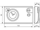 Uhrenthermostat Theben RAM 782