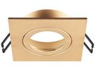 Einbaurahmen SLV NEW TRIA 68 Aluminium 82×82×26mm Messing
