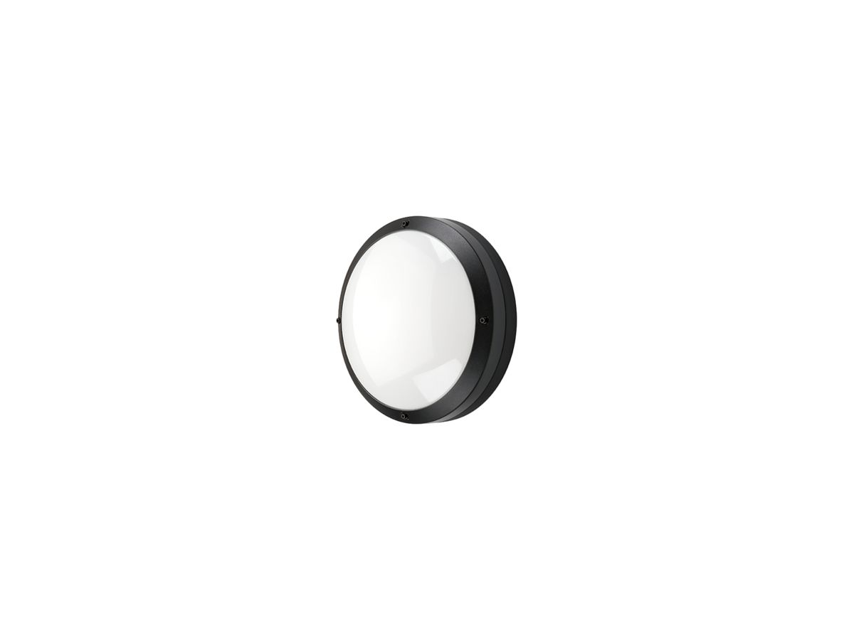 LED-Anbauleuchte SG Canto 14W 1400lm 830 IP65 DIM Ø325mm schwarz