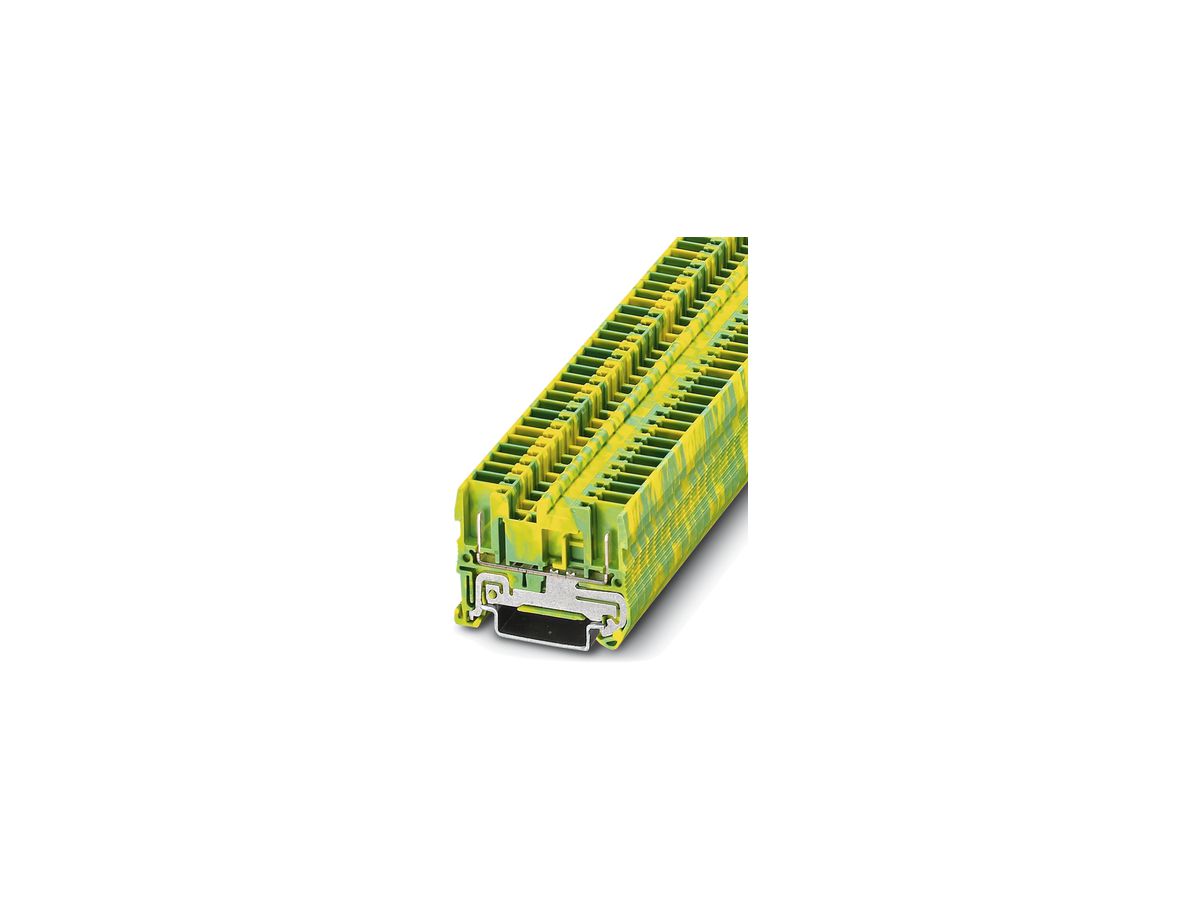 Durchgangsreihenklemme 0.08…4mm² grün-gelb, ST 2.5/2P-PE