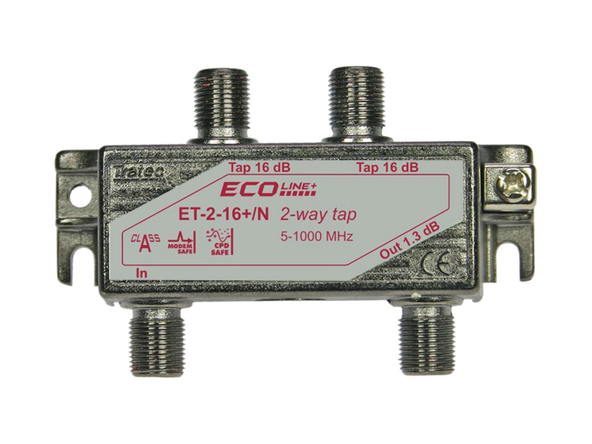 Abzweiger 2-fach ET-2-8+/N-G mit Modem Safe