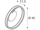 LED-Decken-/Wandleuchte SLV ONE 40 CW 14W 450lm 927/930 DALI Ø400 Messing