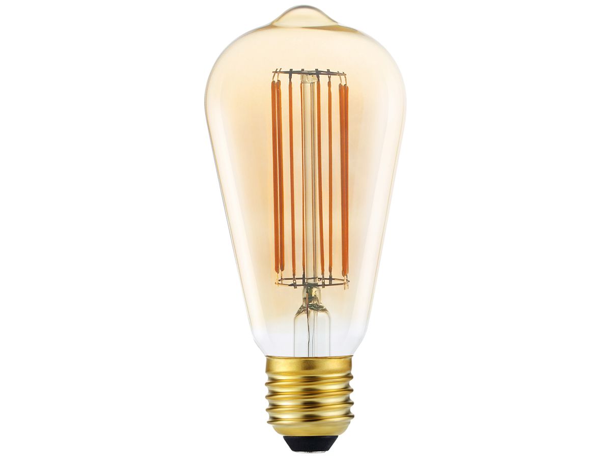 LED-Lampe Sylvania ToLEDo Vintage E27 7.5W 640lm 2000K ST64 gold