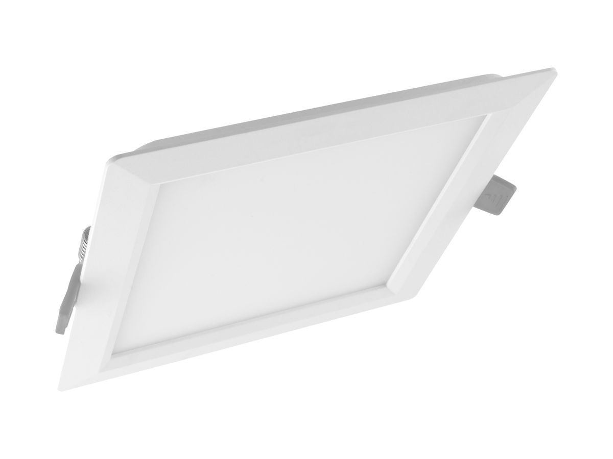 EB-LED-Downlight LDV SLIM SQUARE 155, 12W 3000K weiss