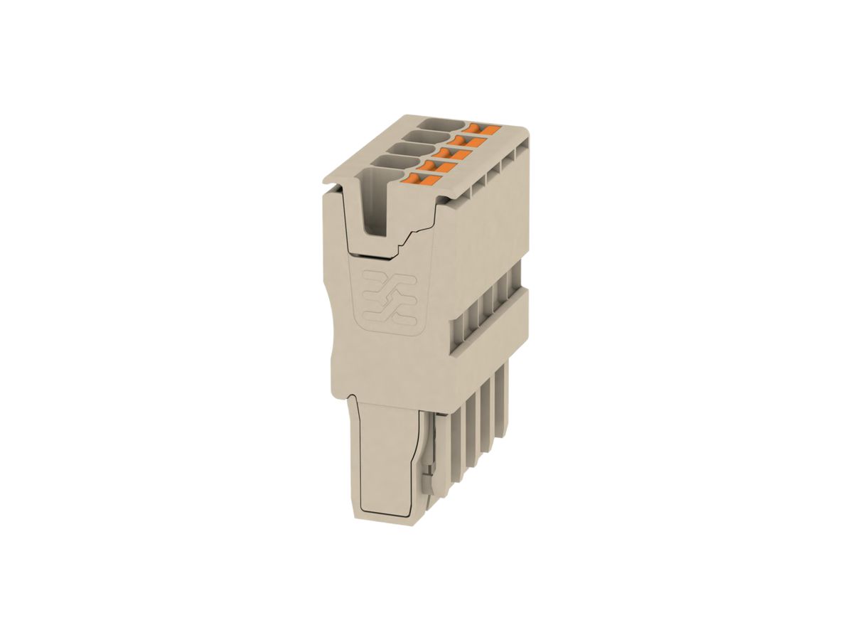 Stecker Weidmüller APG 2.5mm² 5L beige