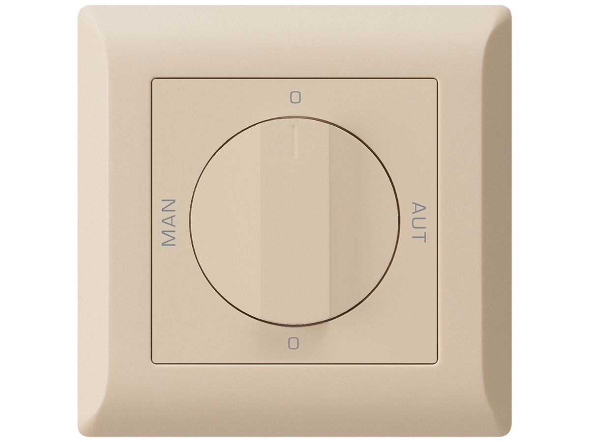 UP-Drehschalter 0-Man-0-Aut. kallysto.line 2/1L beige mit Drehgriff
