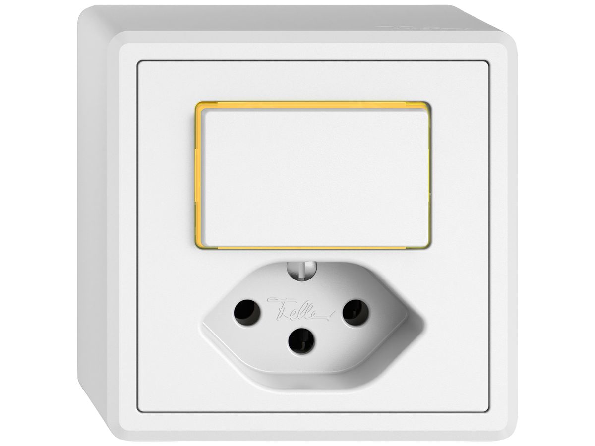 AP-Kombination EDIZIO.liv SNAPFIX® ARL+T13 Seitenbeleuchtung gb ws