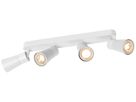 Spot SLV PURI 2.0 Cone CW GU10 4×6W DIM 365×42×138mm weiss