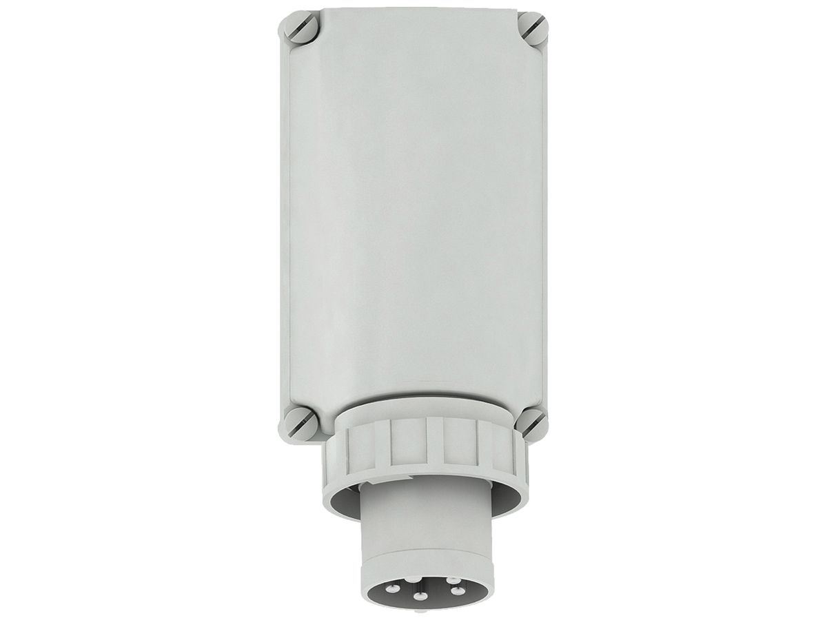 AP-Wandgerätestecker Bals CEE TE 63A 5P >50V 1h IP67 Ni 118×170mm