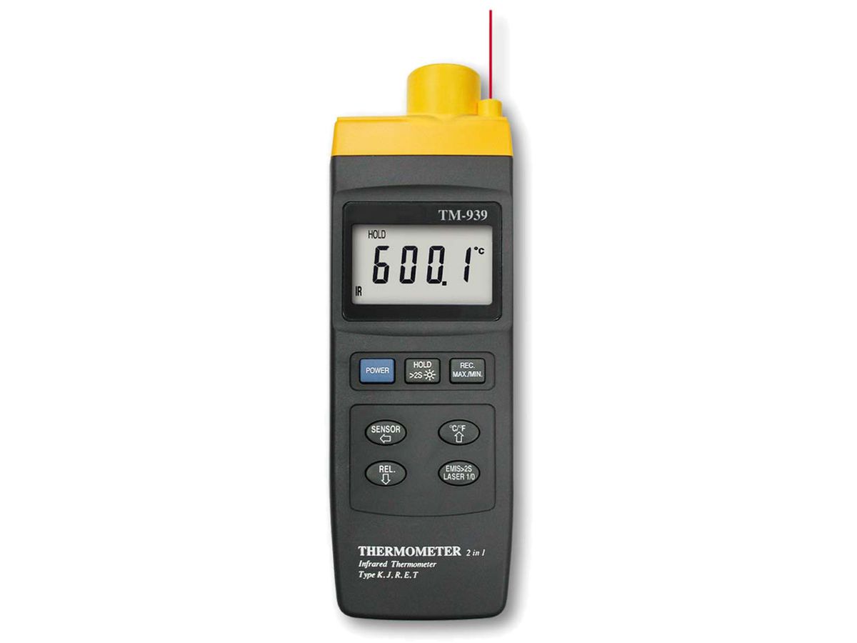 Thermometer ELBRO ET2114, Infrarot/ und Sondenmessung