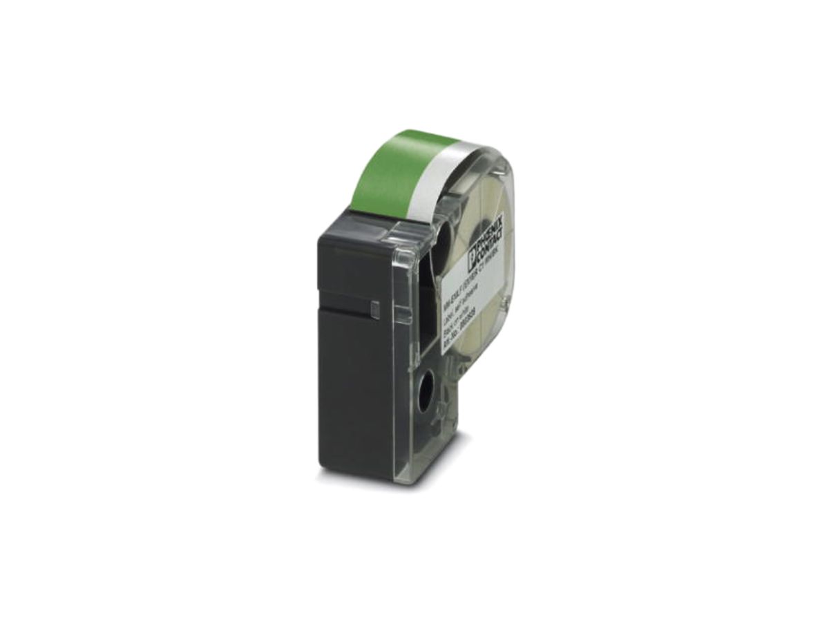 Endlos-Etikette MM-EMLF 10mm×8m grün/weiss flexibel für THERMOFOX